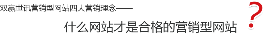 营销型网站建设